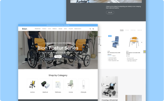 E-Commerce Store for Medical Mobility Products